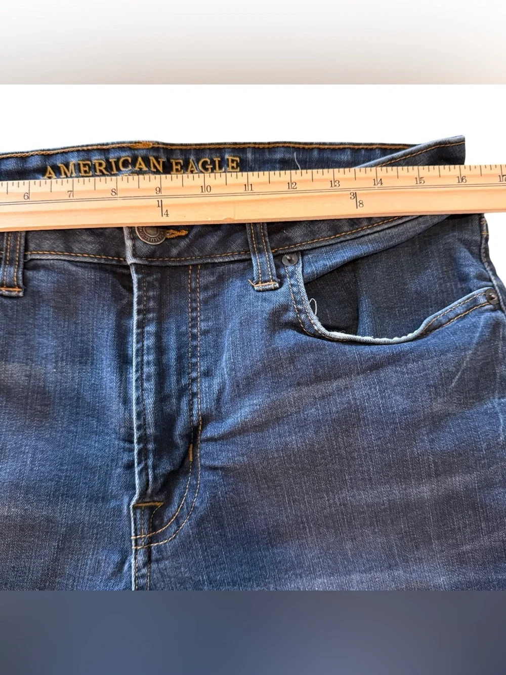 American Eagle Outfitters Men’s Dark Wash Straight Jeans